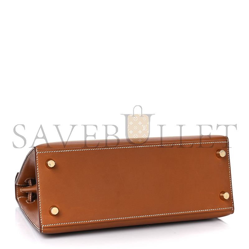 H**mes barenia kelly sellier 25 fauve (25*17*7cm)